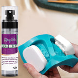 BlingFun Mold Release Spray for Candle Making & Epoxy - Uniform Coverage Fast Drying Non-Stick, Professional Grade Silicone Based Release Agent, Easy to Clean Extends Mold Life Blingfun