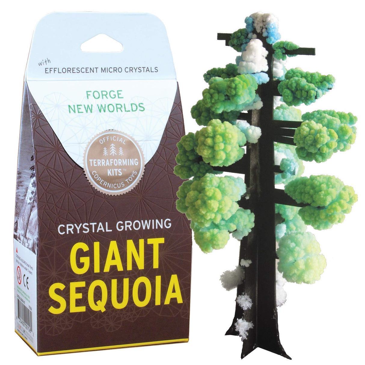Crystal Growing Giant Sequoia | Copernicus Toys Official Terraformer kit | Grows in Hours | Facts and Instructions Copernicus Toys