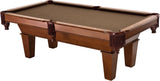Fat Cat Frisco 7.5' Pool Table with Classic Style Billiard Pockets and Contemporary Straight Legs, Oak Finish with Bronze Colored Cloth Playing Surface Fat Cat by GLD PRODUCTS