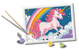 Ravensburger Creart Pink Unicorn Paint by Numbers Kit for Children Ravensburger