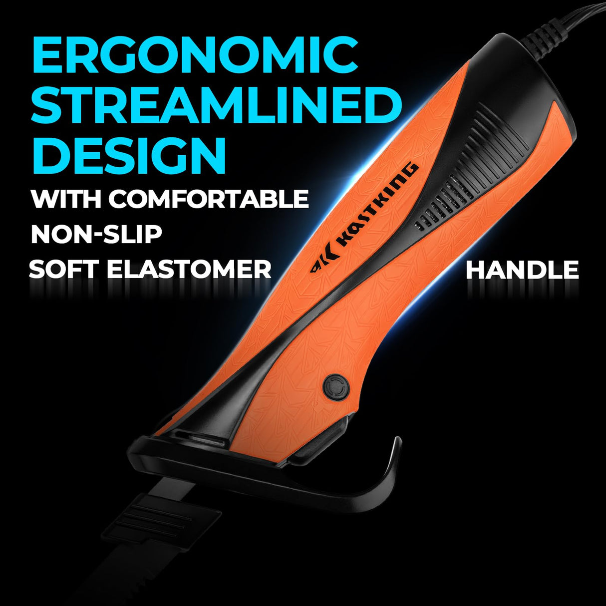 KastKing Speed Demon 110v Electric Fillet Knife, Precision Cut with High Torque Motor, ETL Certified Safety, Balanced Lightweight Handle, 2 Sets of Stainless-steel Blades KastKing