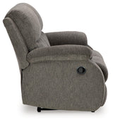 Signature Design by Ashley Scranto Contemporary Manual Reclining Loveseat, Gray Signature Design by Ashley