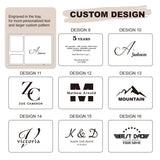 SeedWave Personalized Valet Tray, Customized Wooden Nightstand Organizer, Personalized Gift for Valentine’s Day from Wife, Customized Men Gift Ideas SEEDWAVE