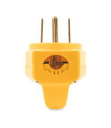 Camco Power Grip Camper / RV Replacement Plug - Attach 50 Amp Plug to Existing RV Extension Cord - Features 50 Amp RV Plug (NEMA 14-50P) & Ergonomic Designed Handle - Rated 125-250V/12,500W (55255) Camco