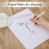 Blending Stump, 12 PCS Tortillions Blending Pencil Oil Pastel Blending Tools Shading Pencils Soft Paper Felts Sketch Blending Sticks for Artist Student Sketch Drawing Supplies (6 Sizes) Sliverdew