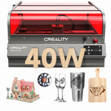 Creality Laser Engraver Faclon2 Pro 40W Desktop Diode Cutter and Engraver Machine with Enclosure,Smart Camera,Air Assist,Engraving Machine for Wood Acrylic Leather Stone Metal Creality