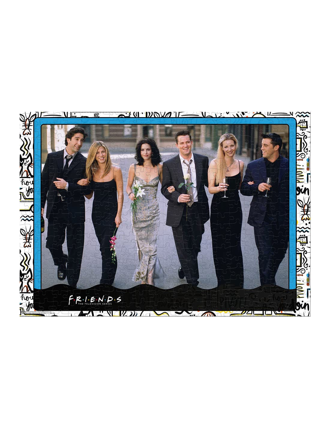 Top Trumps Friends Banquet 1000 Pc Jigsaw Puzzle (WM01041-ML1-6) Winning Moves