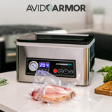 Avid Armor Chamber Vacuum Sealer Machine USV20 Ultra Series for Wet Foods, Meat Vacuum Packing Machine, Compact with 11.5-Inch Vaccum Sealer Bar Avid Armor