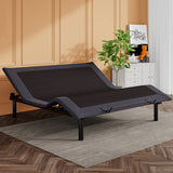 SHA CERLIN Electric Adjustable Bed Base, Ergonomic Basic King Size Bed Frame with Upgraded Motors and Wireless Remote Control, Independent Head and Foot Incline, Assembly Required SHA CERLIN