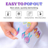 LET'S RESIN Resin Earring Molds, 2 Pcs Resin Molds Silicone with Butterfly Moth Wings Shapes, Silicone Molds for Resin Jewelry, DIY Art Craft LET'S RESIN