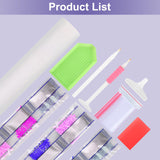 AIRDEA Scenery Diamond Art Paintings Kits for Adults,DIY Gem Art Kits for Beginner,12x16 in,Mountains and River,Round Full Drill AIRDEA