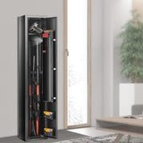 VEVOR 3-4 Rifles Gun Safe, Rifle Safe with Digital Keypad & Lock, Quick Access Gun Storage Cabinet for shotguns with Removable Shelf, Pistol Rack, Ammo Storage Box for Home Rifle and Pistols VEVOR