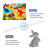 Puzzles for Kids Ages 3-5, 4-8,24 Piece Dinosaur Jigsaw Puzzles for Toddler Children Learning Educational Puzzles 4 5 6 Year Toys for Boys and Girls TPQKA