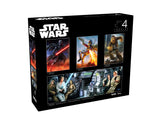 Buffalo Games - Star Wars - 4 x 1 Multipack - Classic Multipack #2 - Multi Piece Jigsaw Puzzle for Adults -Challenging Puzzle Perfect for Game Nights - Finished Size Varies Buffalo Games