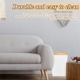 Suclain 2 Pcs Slim Trash Can 2.3 Gal, Small Wastebasket with Semi Open Bamboo Lid Plastic Waste Basket Rectangular Garbage Container Bin Trashcan for Bathroom Bedroom Kitchen Office Living Room Home Suclain