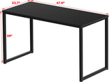 SHW Home Office 48-Inch Computer Desk, Black SHW
