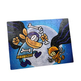 University Games, Dog Man and Cat Kid 100-piece Puzzle. 14 inch by 19 inch Puzzle of Dav Pilkey’s Crime Fighting Duo Contains 100 Pieces for challenging Fun. Ages 6 and up. University Games