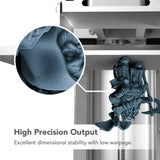 phrozen 3D Printer Rapid Resin [Aqua-Gray 8K], 405nm LCD UV-Curing Standard Photopolymer Resin for Highly Detailed Models, Low Odor Not Smelly Non-Brittle, Works Best with 8K 3D LCD Printer (1KG) phrozen