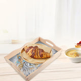 JISHSHAY Diamond Art Serving Tray Diamond Painting Food Tray Gem Art Serving Platter Gem Painting Mosaic Kits for Adults DIY Kits for Adults Table Decor, with Handle 20×30cm/7.87×11.81in, Jesus JISHSHAY