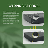 OVERTURE ABS Filament 1.75mm, ABS 1kg Spool (2.2lbs),3D Printer Filament,Dimensional Accuracy +/- 0.02 mm, Fit Most FDM Printer (Black 1-Pack) OVERTURE