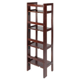 Winsome Wood Terry Shelving, Walnut Winsome
