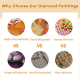 TOSTOG Grandmas Diamond Art Kits for Adults, Funny Grandma Drivers Diamond Paintings for Adults, Full Drill Diamond Art Kits, 5D Diamond Paintings Kit Gem Painting Wall Decor and Gift 12 * 12 Inch. TOSTOG