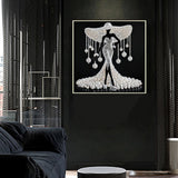 GXGLLPZBY 5D Goddess Diamond Painting Kits for Beginners, DIY Elegant Goddess Diamond Art Kits for Adult, Suitability Full Round Diamond Dot Gem Art Kits, Home Wall Decoration 13.78x13.78 Inches GXGLLPZBY