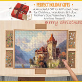 Puzzle Board, 1500 Pieces Rotating Puzzle Board with 6 Drawers and Cover, Wooden Lazy Susan Puzzle Table for Adults (27'' × 35'') Qiqidog