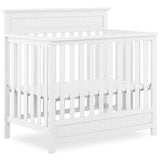 Dream On Me Harbor 4-in-1 Convertible Mini Crib in White, Greenguard Gold Certified Dream On Me
