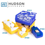 Hudson Exchange 11" x 11" x 5" Plastic Stackable Storage Bin and Hanging Container (Blue, 1 Pack) HE HUDSON EXCHANGE