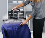 Steamfast SF-623 Mid-Size Steam Press with Multiple Fabric Settings and Steam Burst Function, Black, 20.47" L x 17.16" W x 6.73" H Steamfast