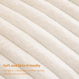 BYBYME Giant Bean Bag Chair for Adults and Kids, Large Comfy Cozy Beanbag, Floor Sofa for Teens, Living Room, Gaming, Reading, Beige BYBYME