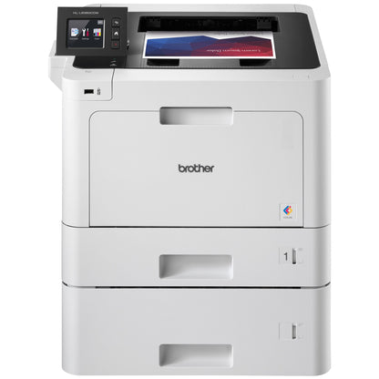 Brother Printer HLL8360CDWT Business Color Laser Printer with Duplex Printing, Wireless Networking and Dual Trays, White