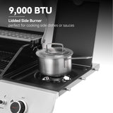 Royal Gourmet SG6002R 6-Burner Propane Grill with Sear Burner and Side Burner, Stainless Steel Cabinet Style Gas Grill with 71,000 BTU Output, for Outdoor Patio Garden Picnic Backyard Cooking, Silver Royal Gourmet