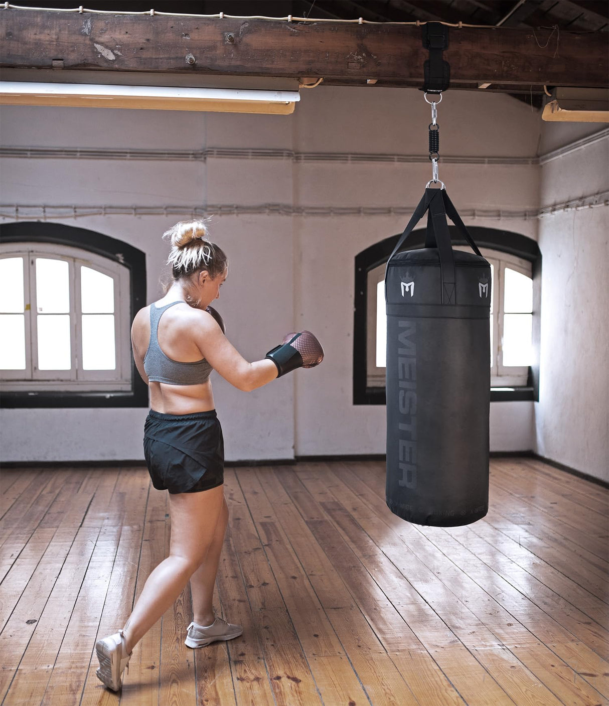 Meister Beam Wrap Mount w/Carabiner for Hanging Boxing & MMA Heavy Bags Meister