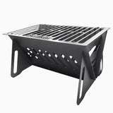 Bodkar Charcoal Grill, Small BBQ Grill Portable Lightweight smoker Grill, Barbecue Grill desk Tabletop Outdoor Grill for Camping Picnics Garden Beach Party 6"*4.6"*4.9" bodkar