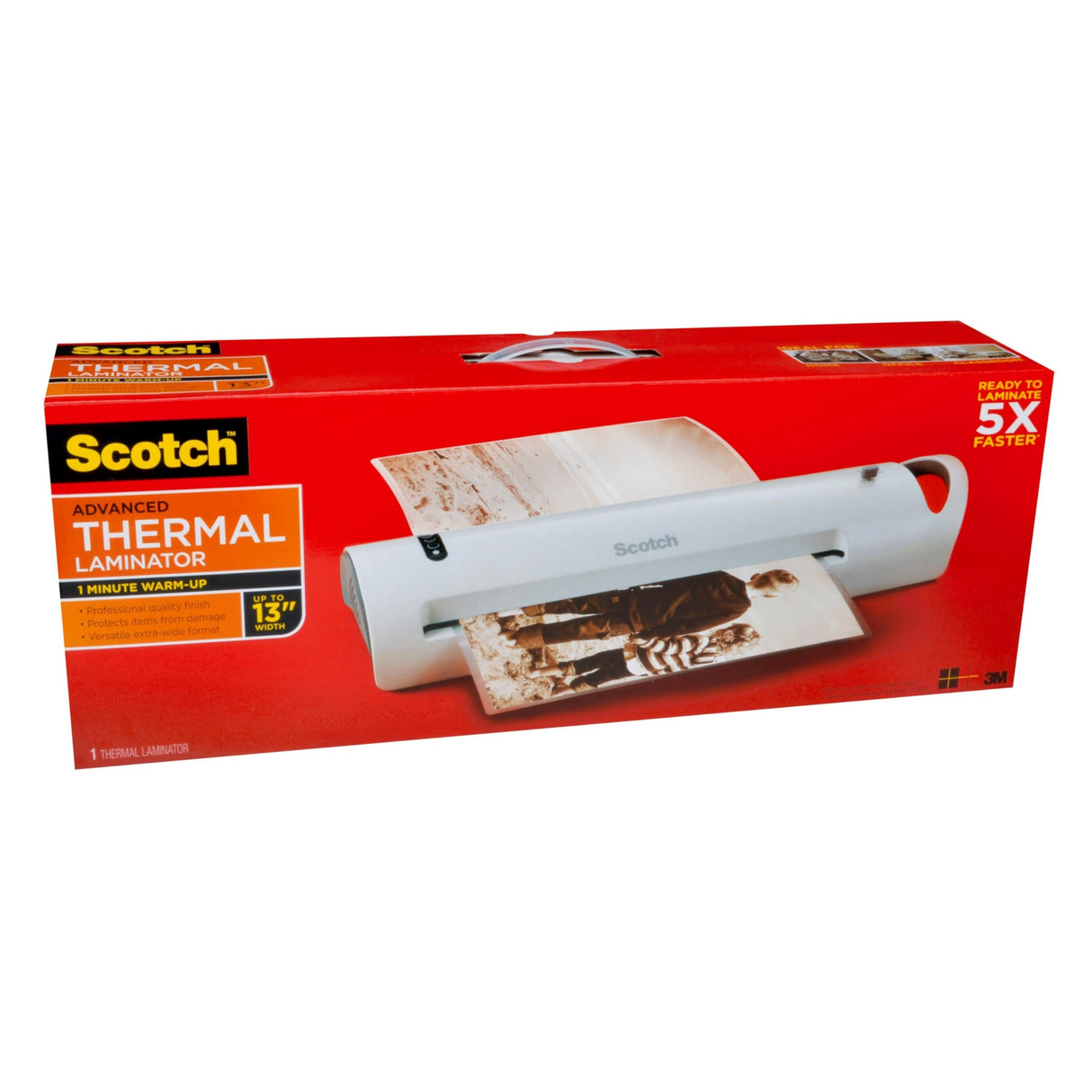 Scotch Thermal Laminator, Extra Wide 13 Inch Input, Ideal for Teachers, Small Offices, or Home (TL1302Z) Scotch