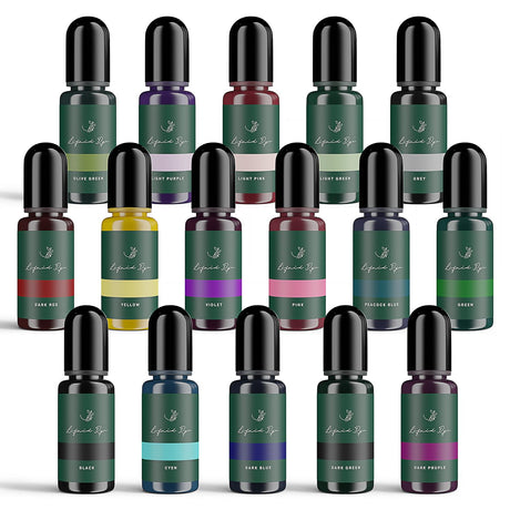 Hearth & Harbor Liquid Candle Dye for Soy Candle Making, 16 Vibrant Candle Color Dye for Soy Wax, Safe and Natural Candle Wax Dye Hearth & Harbor