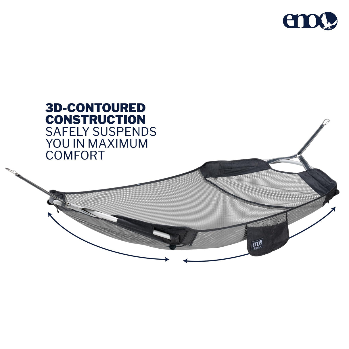 Eagle's Nest Outfitters - DayLoft Hammock - Lunar Grey ENO