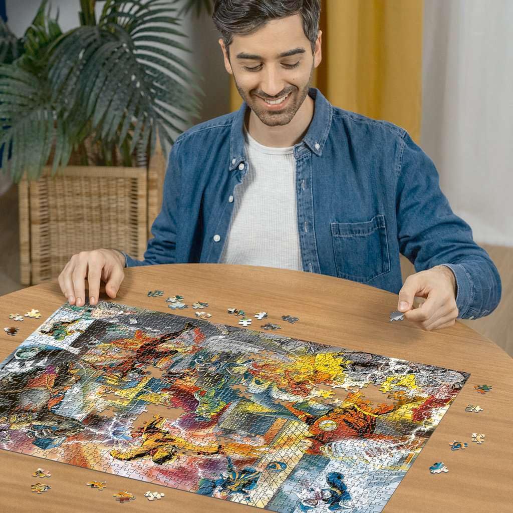Ravensburger DC Collector’s Edition The Flash 1000 Piece Jigsaw Puzzle for Adults - 12000748 - Handcrafted Tooling, Made in Germany, Every Piece Fits Together Perfectly Ravensburger