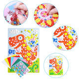 CCINEE Mosaic Sticker DIY Handmade Art Crafts Kits Christmas New Year Gifts for Kids Elephant Parrot Astronaut Dinosaurs 8 Packs CCINEE