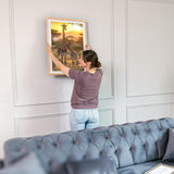 MOGTAA Giraffe Diamond Art Kits for Adults, 5D Full Drill Diamond Painting Kits for Adults Beginner, DIY Animal Round Diamond Dots for Adults, Gem Art Home Wall Decor 12 X 16Inch MOGTAA