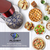 Stand Mixer, CUSIMAX 6.5QT Stainless Steel kitchen Electric Mixer 6-Speeds Tilt-Head Dough Mixers for Home Use with Dough Hook, Wire Whisk & Flat Beater, Splash Guard, Red CUSIMAX