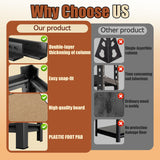 Bookshelf, 5-Tier Open Bookcase, Freestanding Display Storage Shelves, Tall Bookcase for Bedroom, Living Room and Office, Modern Light Brown,35.4" W*16" D*72" H Notmise