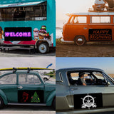 OUCPC Black Blank Car Magnets with 40 mils, 1 Pack 17” x 12” Car Magnets and Decals, Rounded Corners Car Door Magnets, Magnet for Car to Advertise Business, Prevent Car Scratches & Dents OUCPC