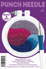 Design Works Crafts Inc. Swirls Punch Needle Kit, White Design Works Crafts Inc.