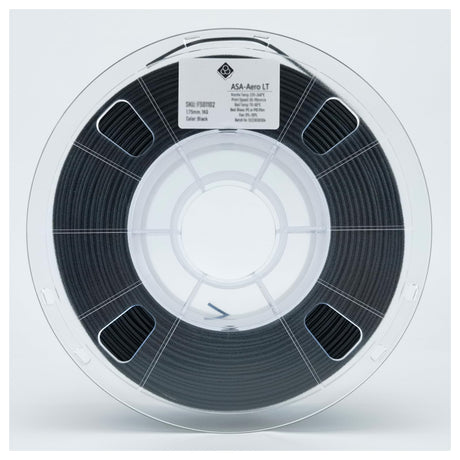 LW ASA Filament 1.75mm, Low Density ASA Filament 1kg Spool, Black Filament, UV and Heat Resistant, Foaming ASA Filament for 3D Printers 3D Printed Airplane (Black) Spriour