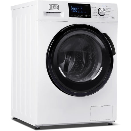 BLACK+DECKER Washer and Dryer Combo, 2.7 Cu. Ft. All In One Washer and Dryer with LED Display & 16 Cycles BLACK+DECKER