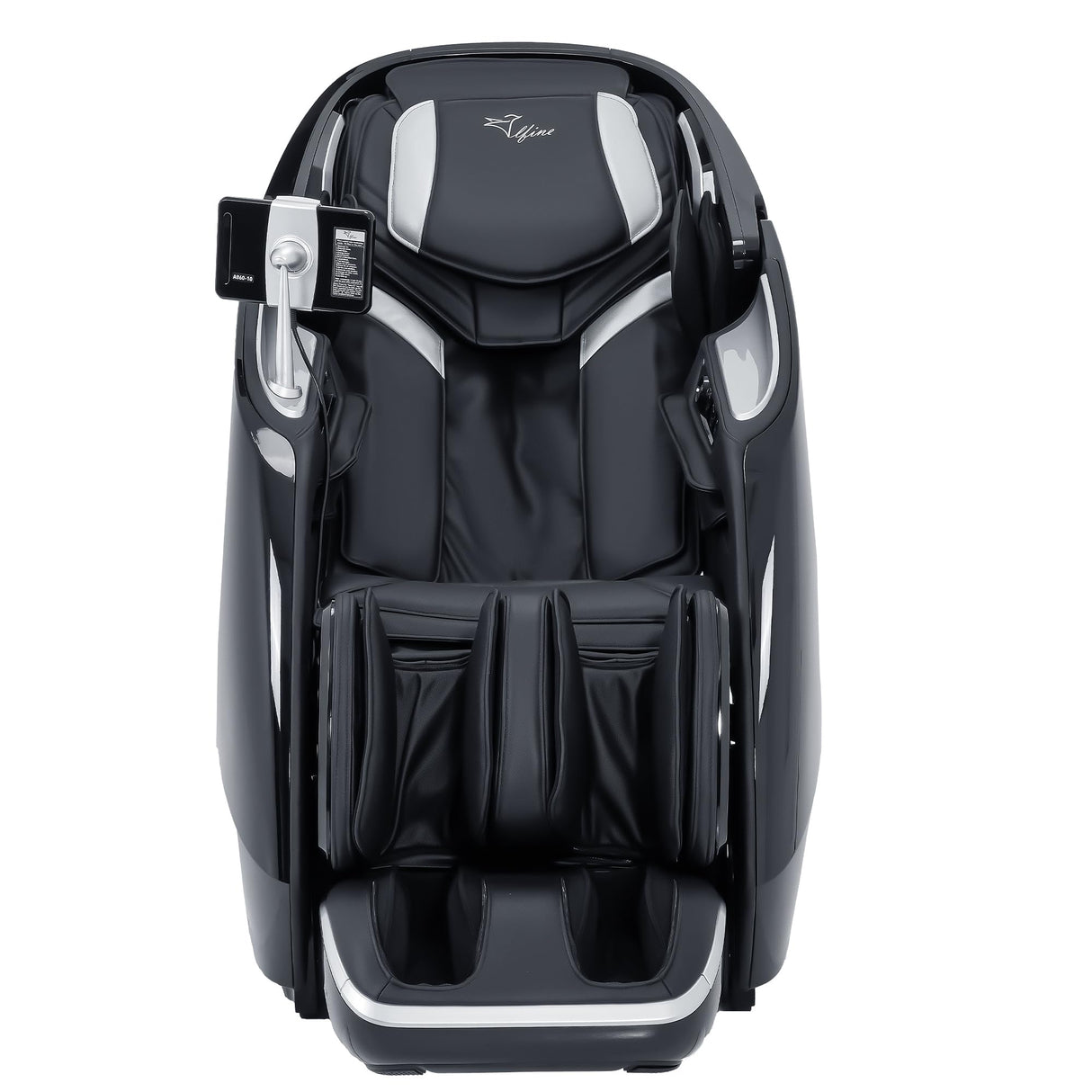 A860 Full Body 4D Massage Chair-Health Detection,Dual-Core System, 125°-166° i-Open Flexible Rail,Top Grain Genuine Cowhide,Customizable Programs,APP Control, AI Voice Control, 20+5 Modes(Deep Black) Alfine