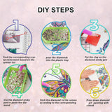 Acudotr Diamond Painting Kits for Adults Cardinal, 5D Special Shape Diamond Art Kits for Beginners, Crystal Rhinestones Diamond Painting for Home Wall Decoration, 12×12 Inch Acudotr